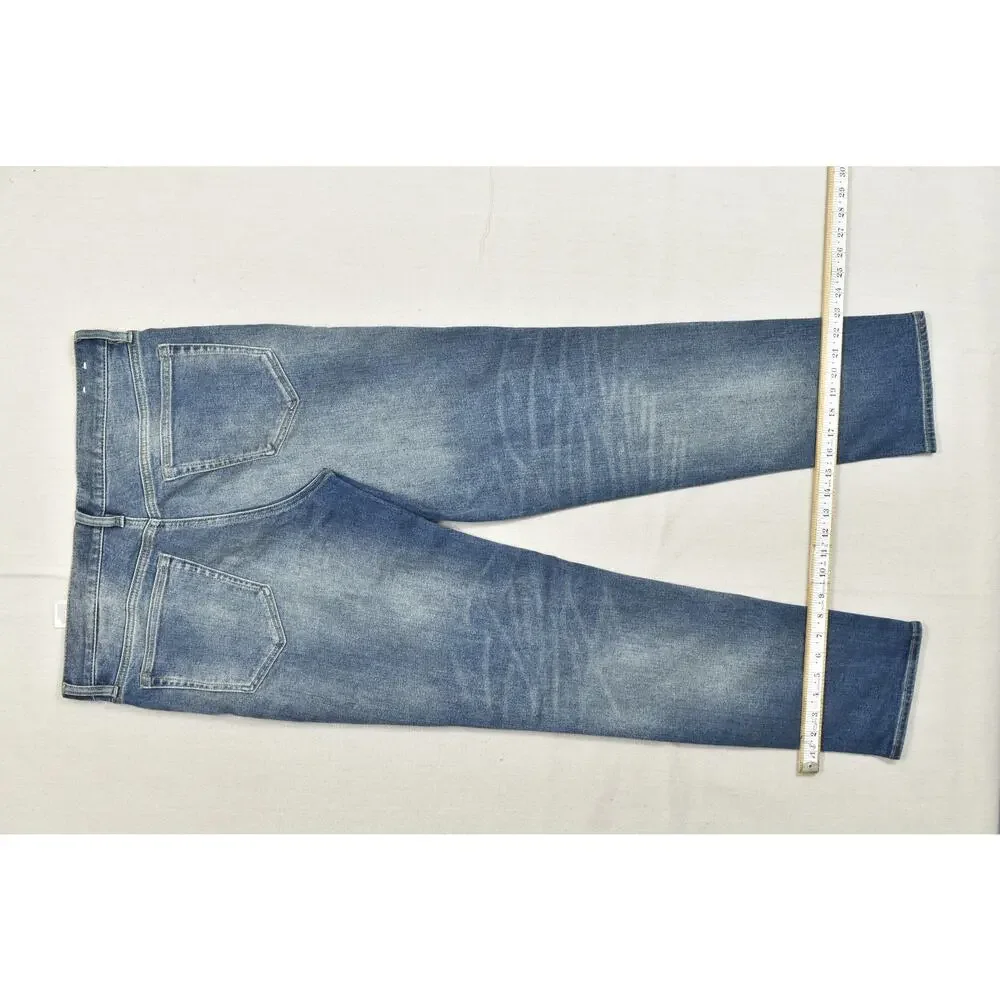 Banana Republic Men's Slim Fit Jeans 34x32 Blue Medium Wash Denim Lyocell Blend